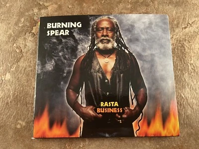 Burning Spear:  Rasta Business - Burning Music Prod. CD - EXCELLENT & RARE - Image 1 of 4