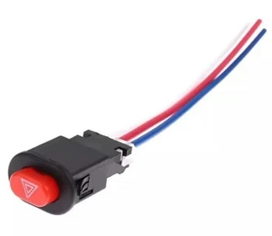INTERRUPTOR INTERMITENTE LUZ PELIGRO PARA CICLOMOTOR SCOOTER GY6 150cc 139QMB 50cc SW06 - Imagen 1 de 3