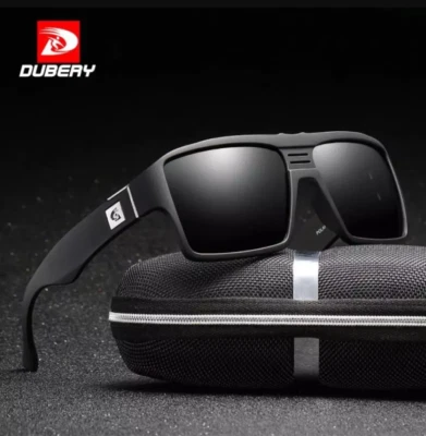 DUBERY Hombres Mujeres Cuadradas Polarizadas Deportivas Gafas Grandes Conducción Pesca Gafas Foto 1 de 4