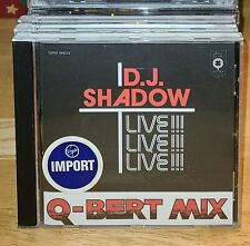 DJ Shadow & DJ Q Bert - Camel Bobsled Race Live Mix - CD