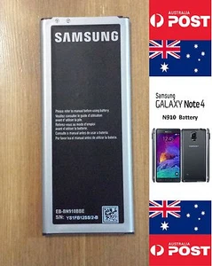 Samsung Galaxy Note 4 Battery N910 - EB-BN910BBE - Brand New - Local Seller - Photo 1 sur 10