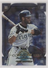 1998 Leaf Fractal Matrix Die-Cut /100 Gary Sheffield (Silver Z-Axis) #21