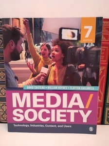 Media/Society : Technology, Industries, Content, and Users 7th Edition - NEW - Picture 1 of 6
