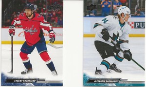 2022-23 Upper Deck Series 2 Alexander Barabanov + Evgeny Kuznetsov/Pack Fresh 