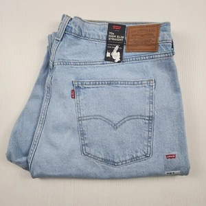 Levi's 70's High Rise Slim Straight Fit Jeans Plus Sz NEW Womens A09720002 - Picture 1 of 10