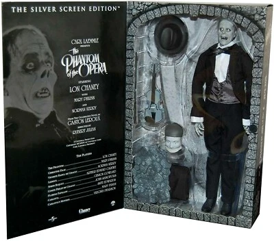 Sideshow PHANTOM OF THE OPERA 12 Inch Figure Silver Screen Universal Monsters - Image 1 of 2