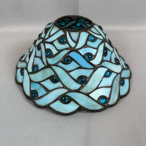 PartyLite Quellwasserkerze Lampenschirm nur Ersatzschirm Tiffany Stil - Bild 1 von 6