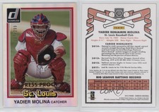 2015 Panini Donruss Inaugural 1981 Edition Press Proof Bronze /299 Yadier Molina