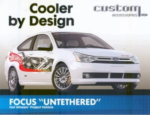 2007 Ford Focus Hot Wheels "Untethered" SEMA Show Promo info card - Picture 1 of 1