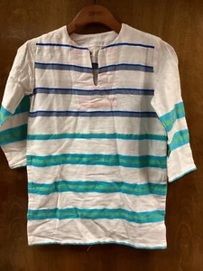 Kids NWT "LemLem multicolored long sleeve pullover top/dress Size 8 Years - Picture 1 of 2