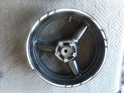 SUZUKI SV650 / SV650S REAR WHEEL, STRAIGHT REAR WHEEL, 10/14/21 - Image 1 of 3