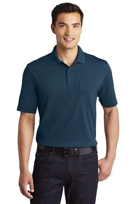 Port Authority Mens Dry Zone  UV Micro Mesh Short Sleeve Polo Shirt K110P - Image 1 of 2