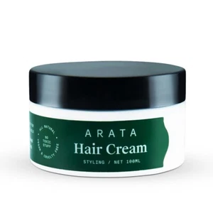 Arata Styling Hair Cream Boosts Moisture in Curly Hair - 100gm - Picture 1 of 9