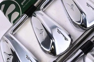 Mizuno Pro 221 Irons / 4-PW / Stiff Flex Aerotech Steelfiber i110 cw Shafts - Picture 1 of 7