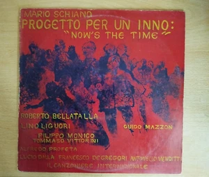 Mario Schiano – Progetto Per Un Inno : Now's The Time 1976 Italy Vinyl LP Album - Picture 1 of 4