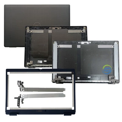 New For Dell Latitude 3520 E3520 LCD Back Cover W/Hinge Front Bezel 17XCF 0WXN5F - Image 1 of 4