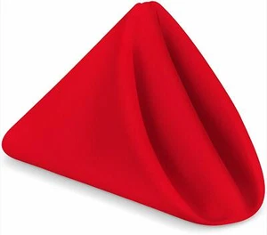 Pack of Restaurant Cloth Napkins 17x17 Inches Dinner Napkins Utopia Home - Picture 1 of 147