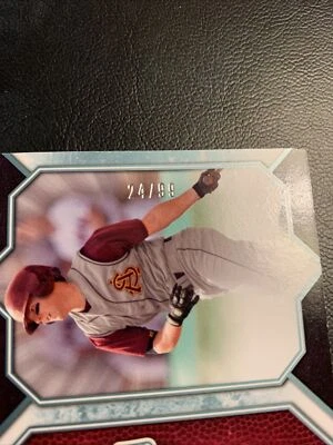 B50b Am Dp ￼ Dustin Pedroia 2009/10 upper deck draft edition Alma Mater /99 - Image 1 of 3