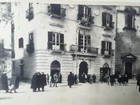 CARTOLINA ALCAMO TRAPANI SICILIA CORSO BAR PIAZZA ANIMATA PAESAGGISTICA