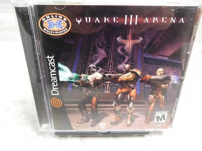 Authentic Quake III Arena Sega Dreamcast 2000 CIB Complete Video Game - Image 1 of 4