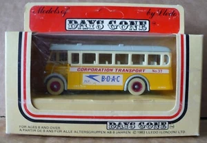 LLEDO MODELS OF DAYS GONE B-O-A-C CORPORATION TRANSPORT BUS NIB - Picture 1 of 5