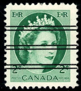 Canada Stamp #338xx - Queen Elizabeth II (1954) 2¢ used - Picture 1 of 1