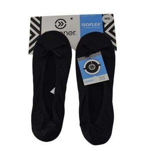 Isotoner Isoflex Damen Gr. M 6,5 - 7,5 Hausschuhe schwarz waschbar - Bild 1 von 10