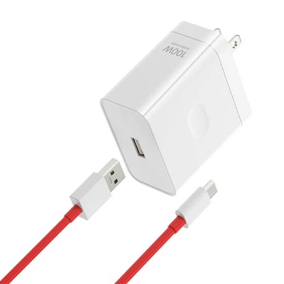 Cargador Bloque Rápido 100W 80W 65W Compatible para Oneplus 13 12 13R 11 10 9 12R... Foto 1 de 4
