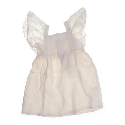 Zara, Kleid, Größe: 92, Weiß, Baumwolle, Mädchen #Gn6 - Bild 1 von 4