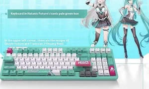 Asus Tianxuan Mini Hatsune Miku TX98miku Gaming Mechanical Keyboard - Picture 1 of 6