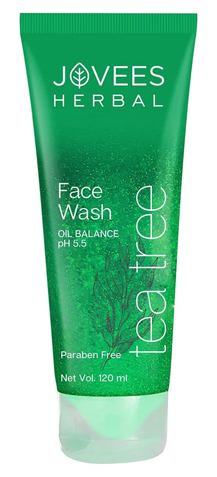Jovees Herbal Tea Tree Oil Control Face Wash 120ml - Image 1 of 4