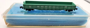 Vintage Con-Cor N Scale No. 1131F 50' Steel Gondola Penn Central - Picture 1 of 6
