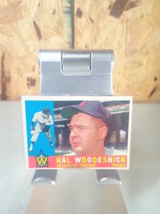 1960 Topps - Hal Woodeshick #454 - Foto 1 di 2