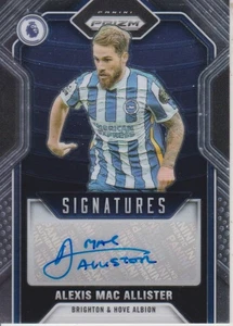 2021-22 Panini Prizm English Premier League Signatures Alexis Mac Allister - Bild 1 von 2
