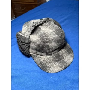 Sombrero trampero a cuadros Broner para hombre XL al aire libre caza gorpcore cálido informal - Imagen 1 de 5