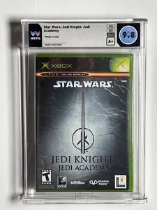 Star Wars Jedi Knight Jedi Academy Sealed Xbox 2003 Graded Wata 9.8 A+ TOP POP 3 - Picture 1 of 2