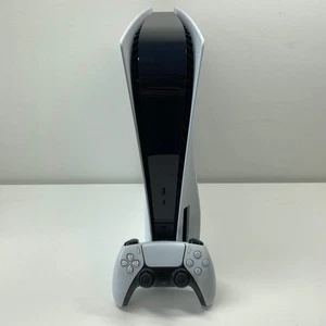 Sony PlayStation 5 Disc Edition PS5 825 GB console bianca sistema di gioco CFI-1215A - Foto 1 di 9