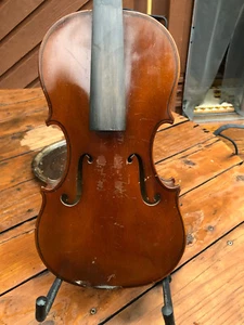 Vintage Violin Full Size 4/4, Labeled Slingerland's, Chicago, IL - Picture 1 of 18