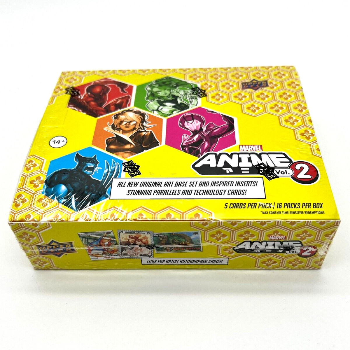 UPPER D·E·C·K MARVEL ANNUAL　新品未開封5パック 2021-22 Upper Deck Marvel Annual Trading Card Superhero