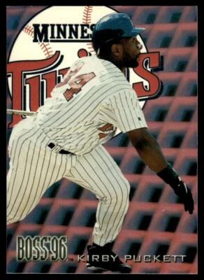 1996 SKYBOX CIRCA BOSS96 Kirby Puckett Minnesota Twins #14 - Image 1 of 2