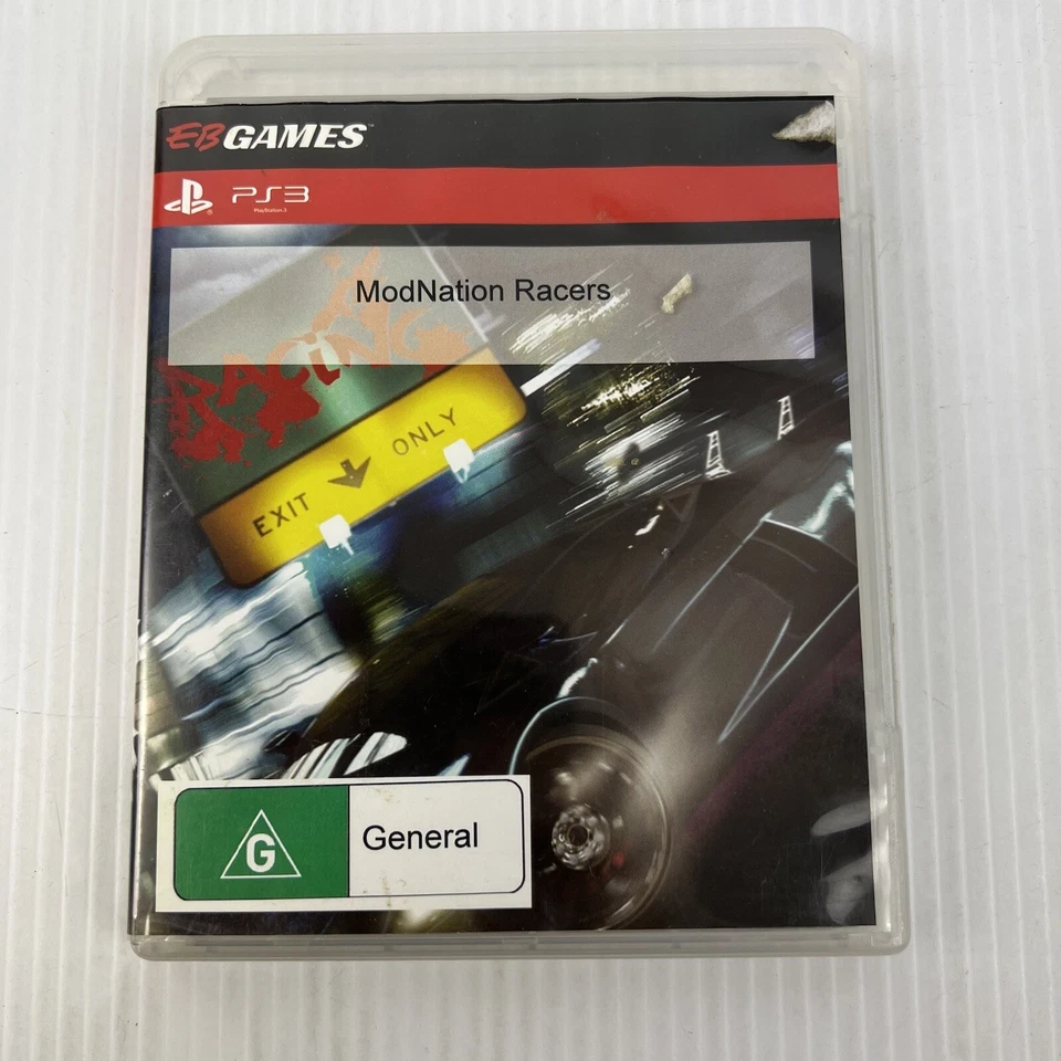 ModNation Racers (Sony Playstation 3, 2010) - Region 4 - Disc & Manual Only - Image 1 of 3