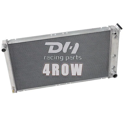 4Row All Aluminum Radiator For 91-93 Buick Roadmaster/Chevrolet Caprice 5.0/5.7L - Изображение 1 из 4