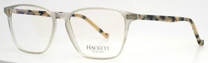 HACKETT BESPOKE HEB251 950 Frosted Grey Mens Square Eyeglasses 54-15-145 B:41 - Picture 1 of 16