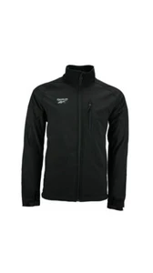 Reebok Men's Softshell Fur Lined Full Zip Jacket Black Sz 2XL NWT MSRP $130 - Picture 1 of 8