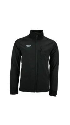 Reebok Men's Softshell Fur Lined Full Zip Jacket Black Sz 2XL NWT MSRP $130 - Image 1 of 4