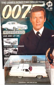 Cadillac Corvorado Live And Let Die #22 Diecast B 007 James Bond 1:43 - Picture 1 of 2