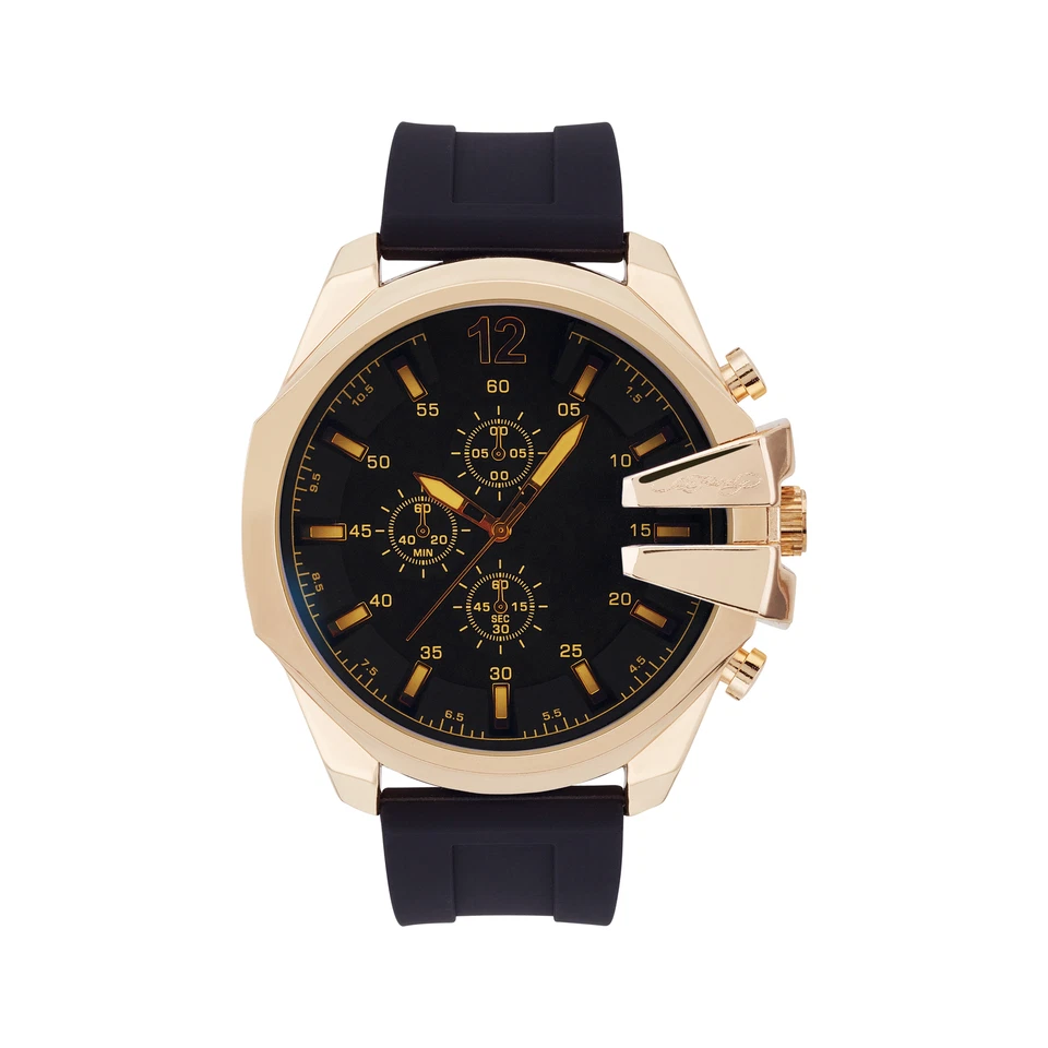 Reloj Ed Hardy Hombre Correa Silicona Negra 53mm Foto 1 de 3