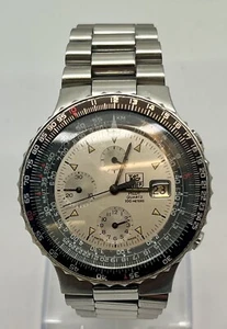 TAG HEUER PILOT 42 MM QUARTZ CHRONOGRAPH CAL .185 - Picture 1 of 19