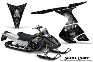 KIT DE GRÁFICOS SKI-DOO RT MACH Z MX Z 05-09 MOTO DE NIEVE CREATORX JEFE DE CALAVERA S - Imagen 1 de 1