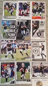 Derek Carr Card Lot - Picture 1 of 8